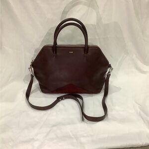 Elegant Brown Satchel Bag